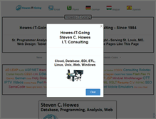 Tablet Screenshot of howes-it-going.com
